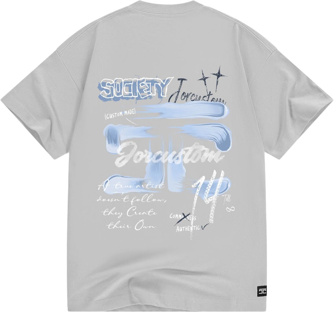 JORCUSTOM Artist 2.0 Loose Fit T-Shirt Grijs