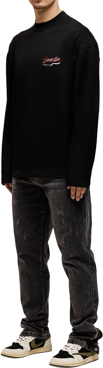 JORCUSTOM Swirl Longsleeve Zwart