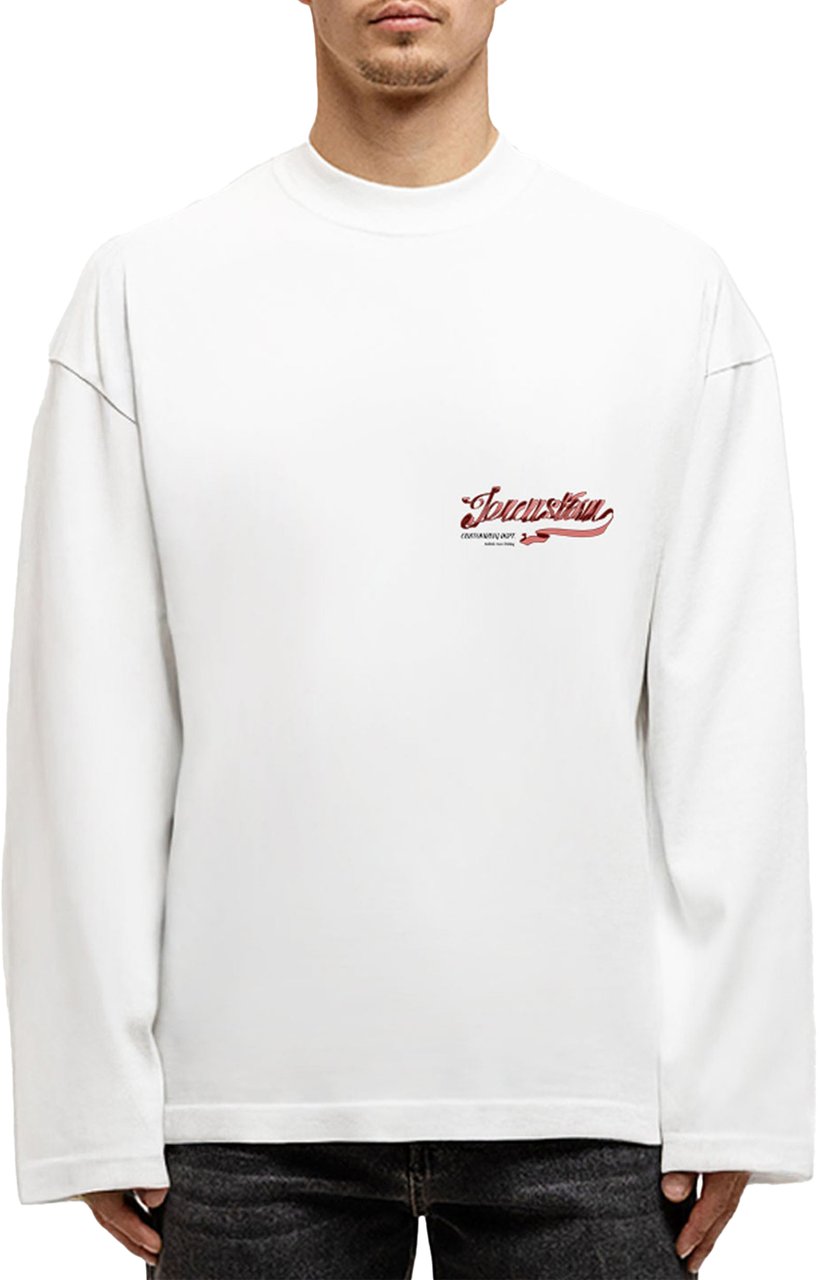 JORCUSTOM Swirl Longsleeve Wit