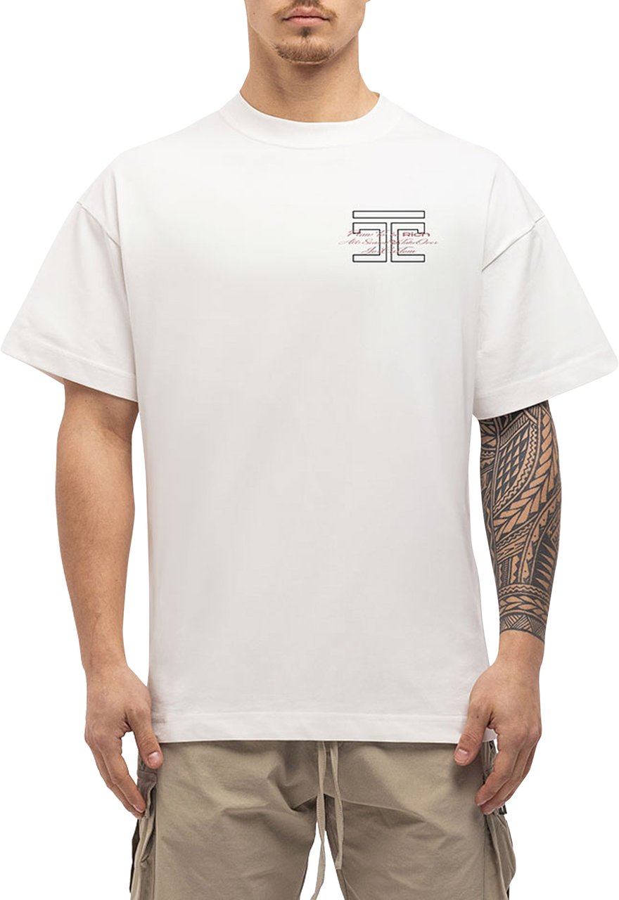 JORCUSTOM Rolls Loose Fit T-Shirt Wit