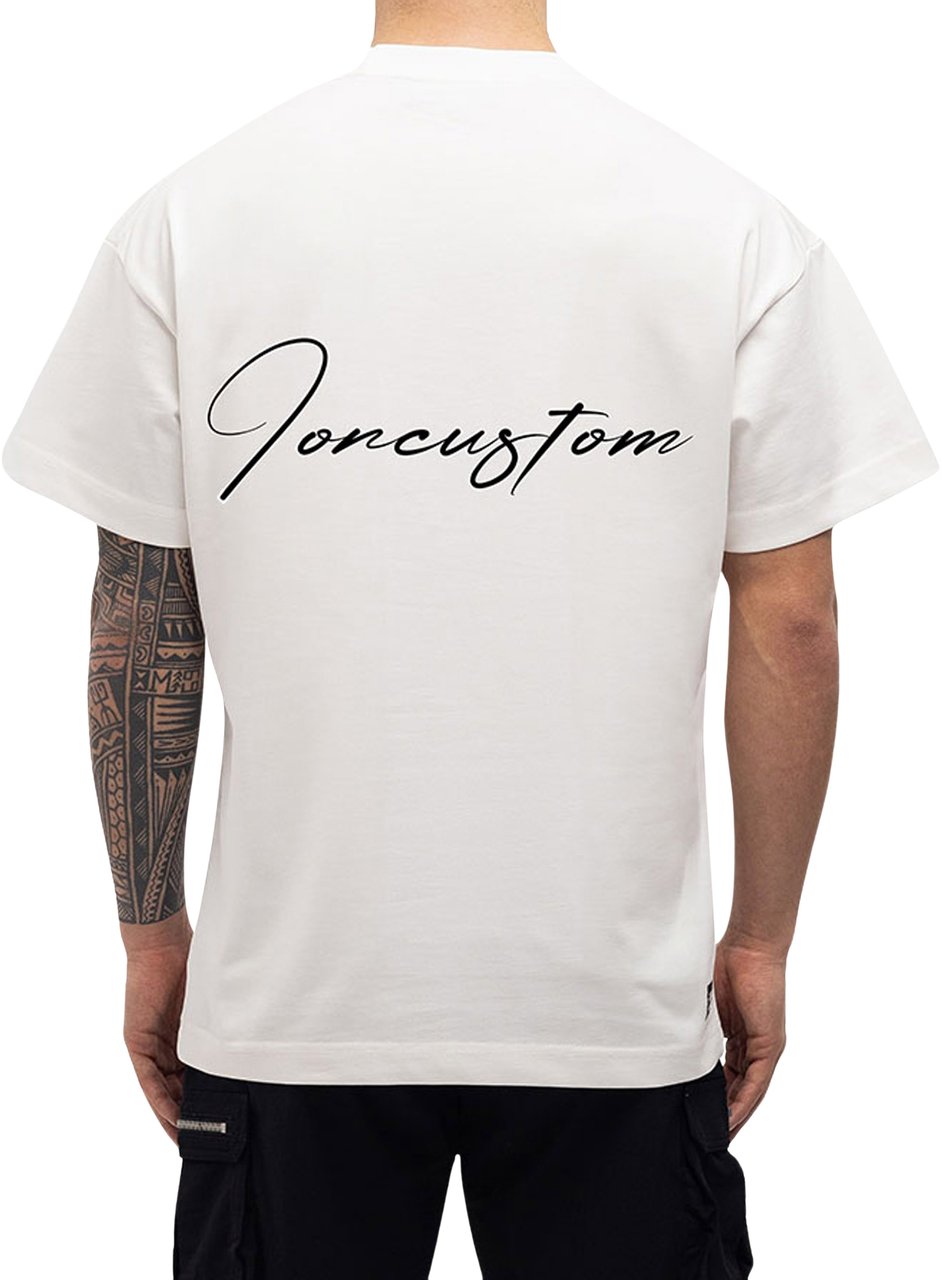 JORCUSTOM Tropics Loose Fit T-Shirt Wit