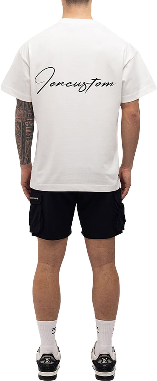 JORCUSTOM Tropics Loose Fit T-Shirt Wit