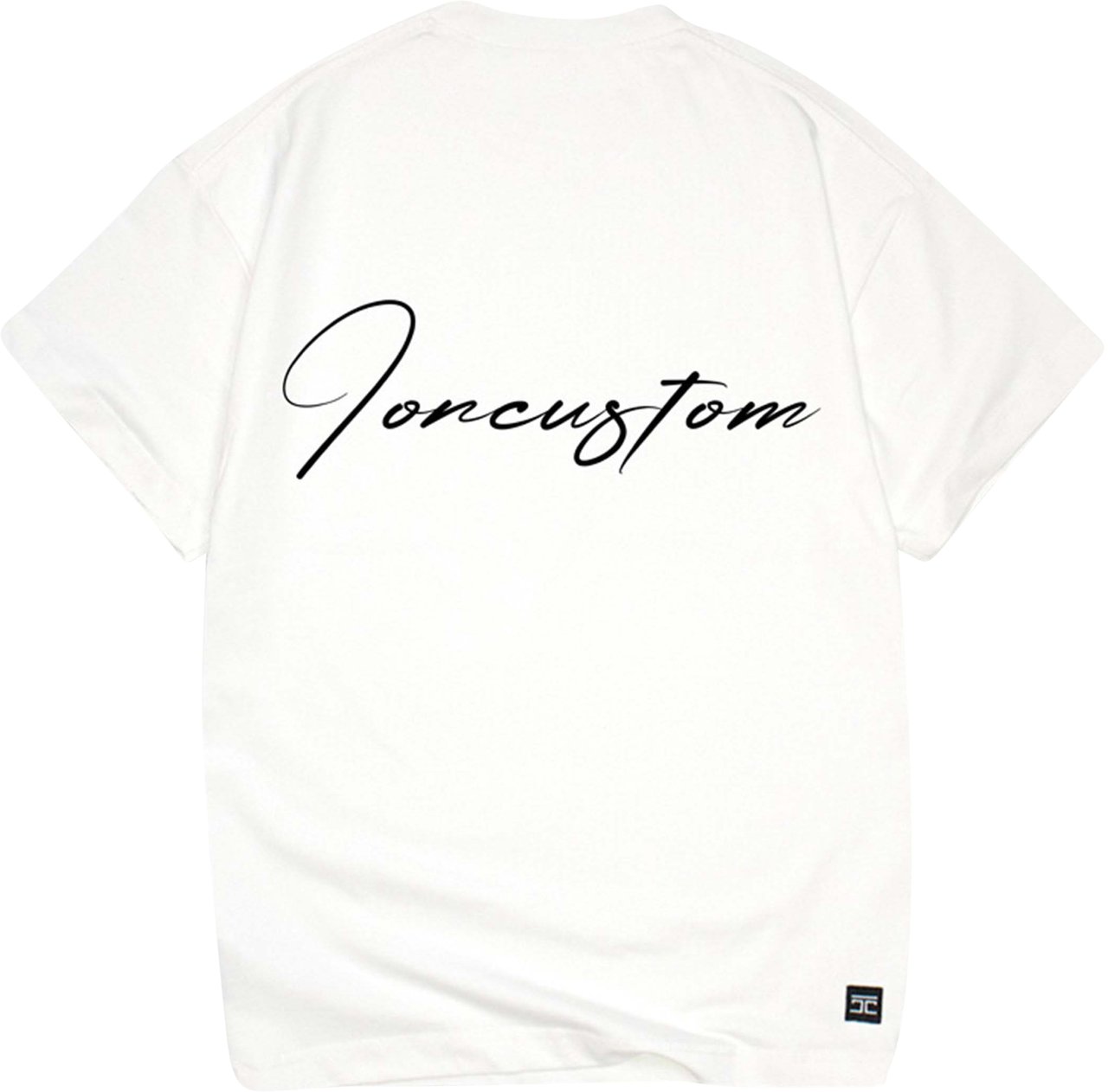 JORCUSTOM Tropics Loose Fit T-Shirt Wit