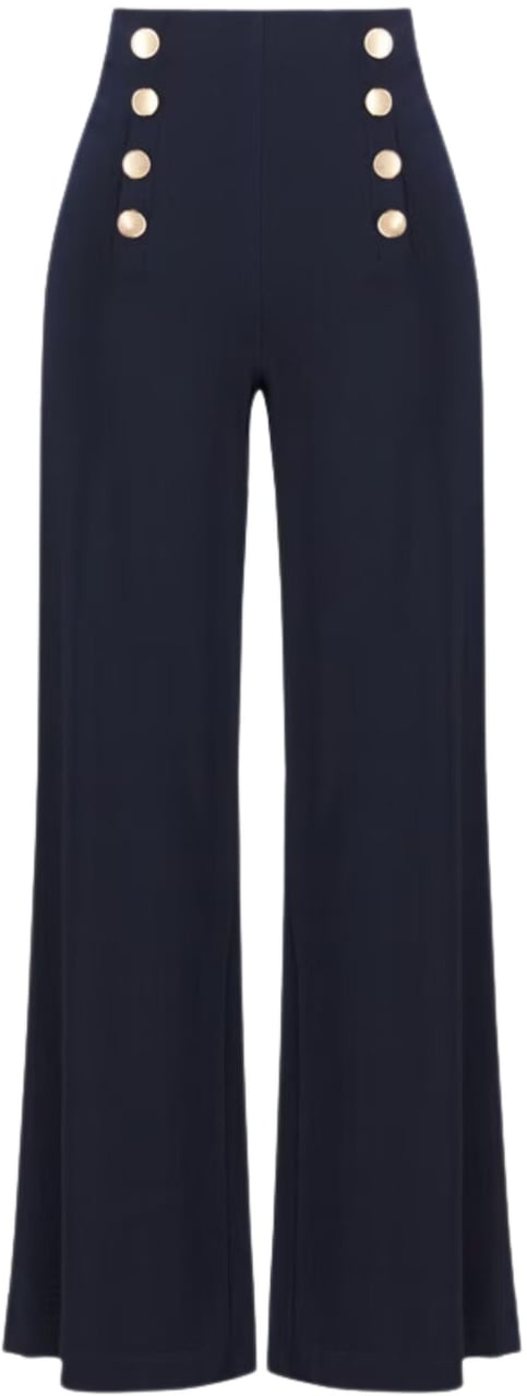 Joseph Ribkoff Joseph Ribkoff Pantalons Donkerblauw 251028 Blauw