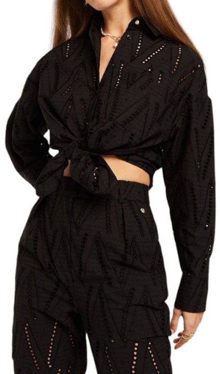 Josh V Dames Blouse Zwart