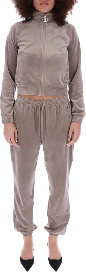 Juicy Couture Juicy Couture Brown Polyester Sweatshirt Bruin