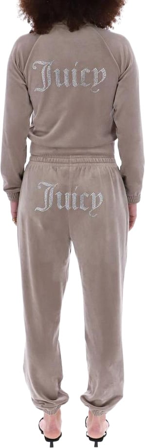 Juicy Couture Juicy Couture Brown Polyester Sweatshirt Bruin