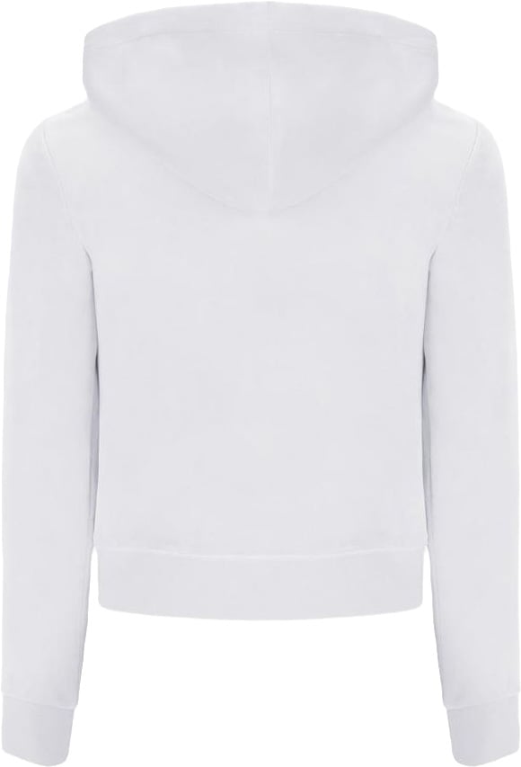 Juicy Couture Juicy Couture White Polyester Sweatshirt Wit