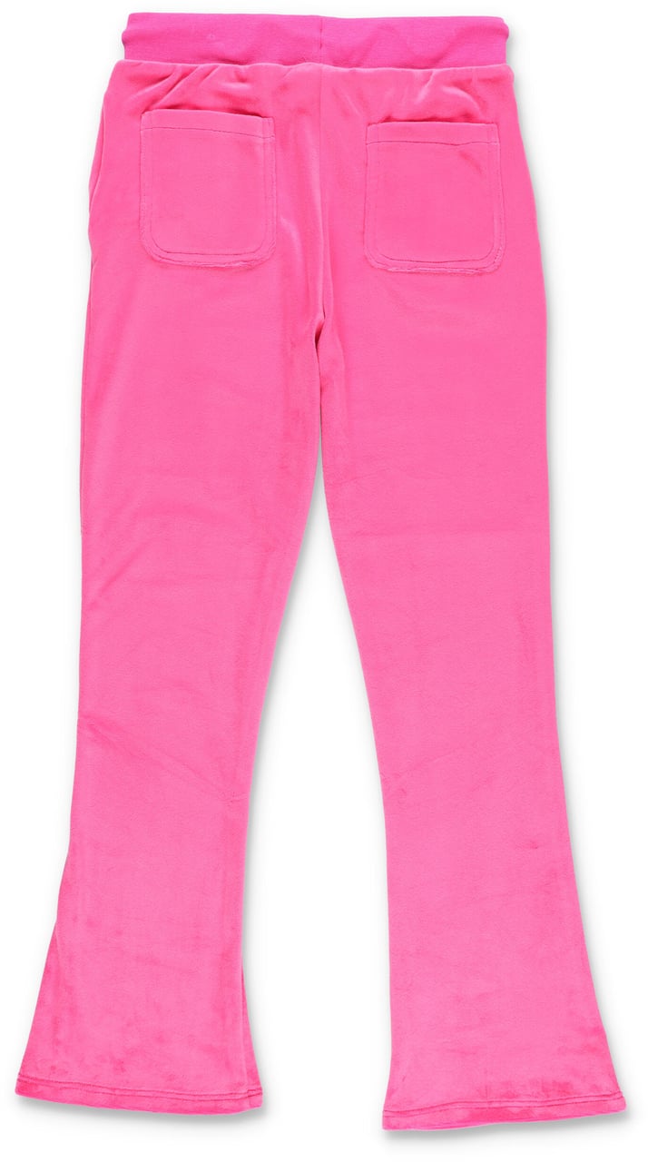 Juicy Couture Diamond Bootcut Jogger Fuchsia Purple Paars