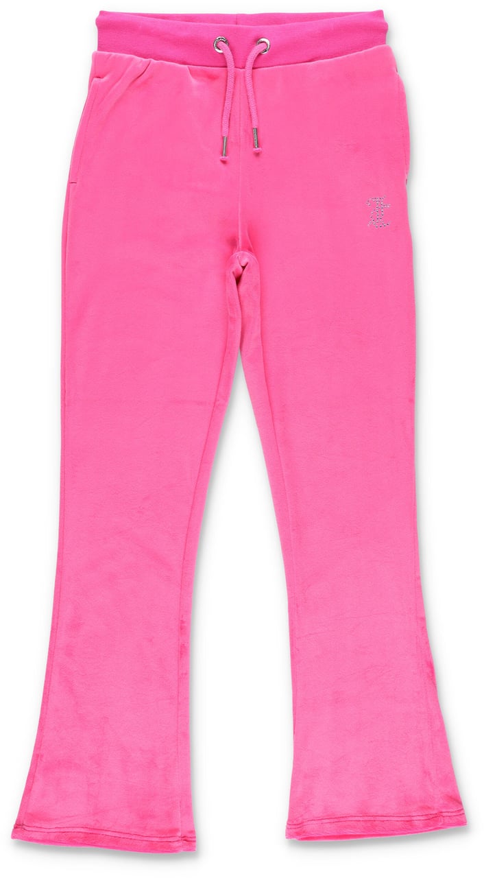 Juicy Couture Diamond Bootcut Jogger Fuchsia Purple Paars