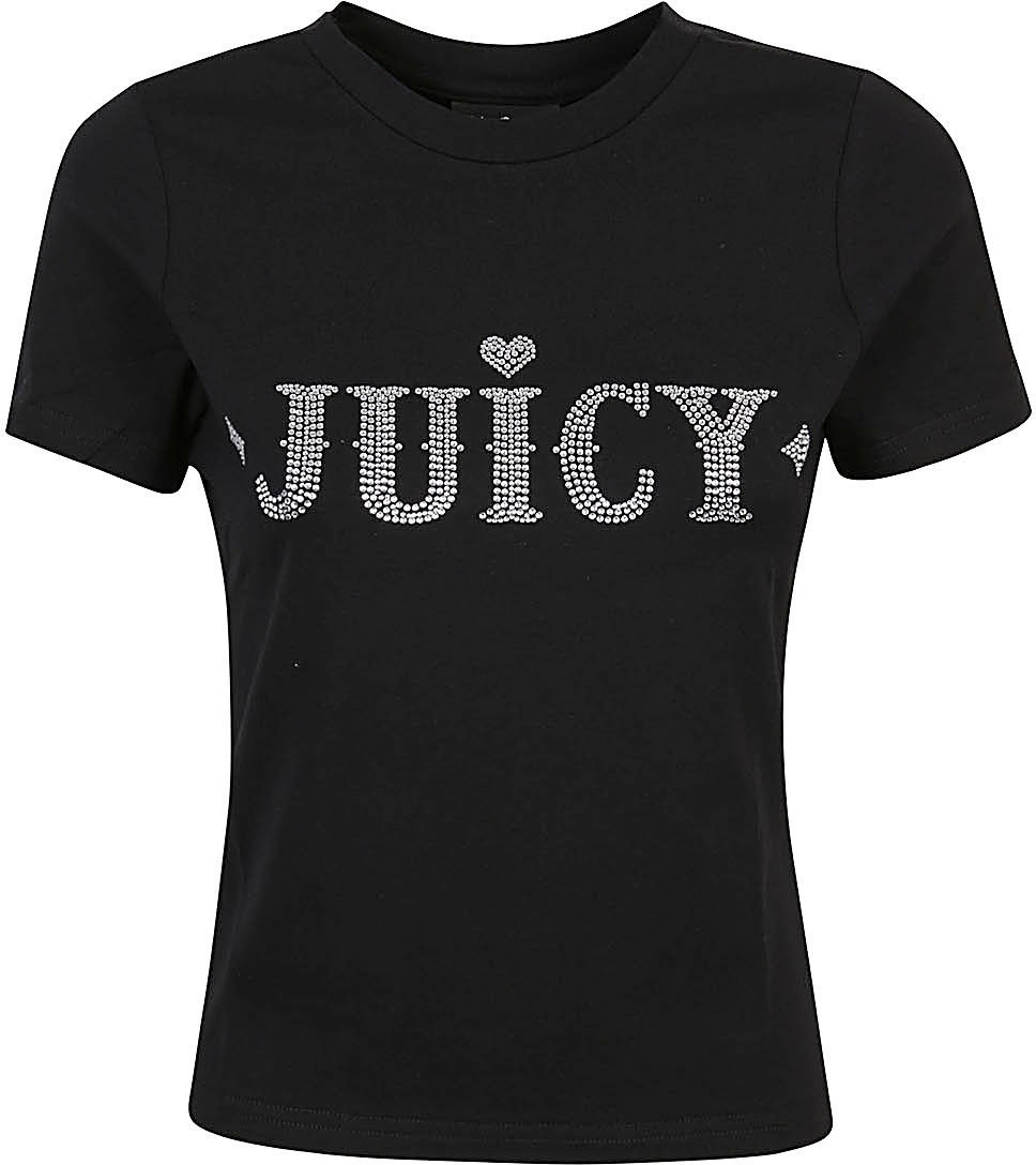 Juicy Couture T-Shirts And Polos Black Zwart