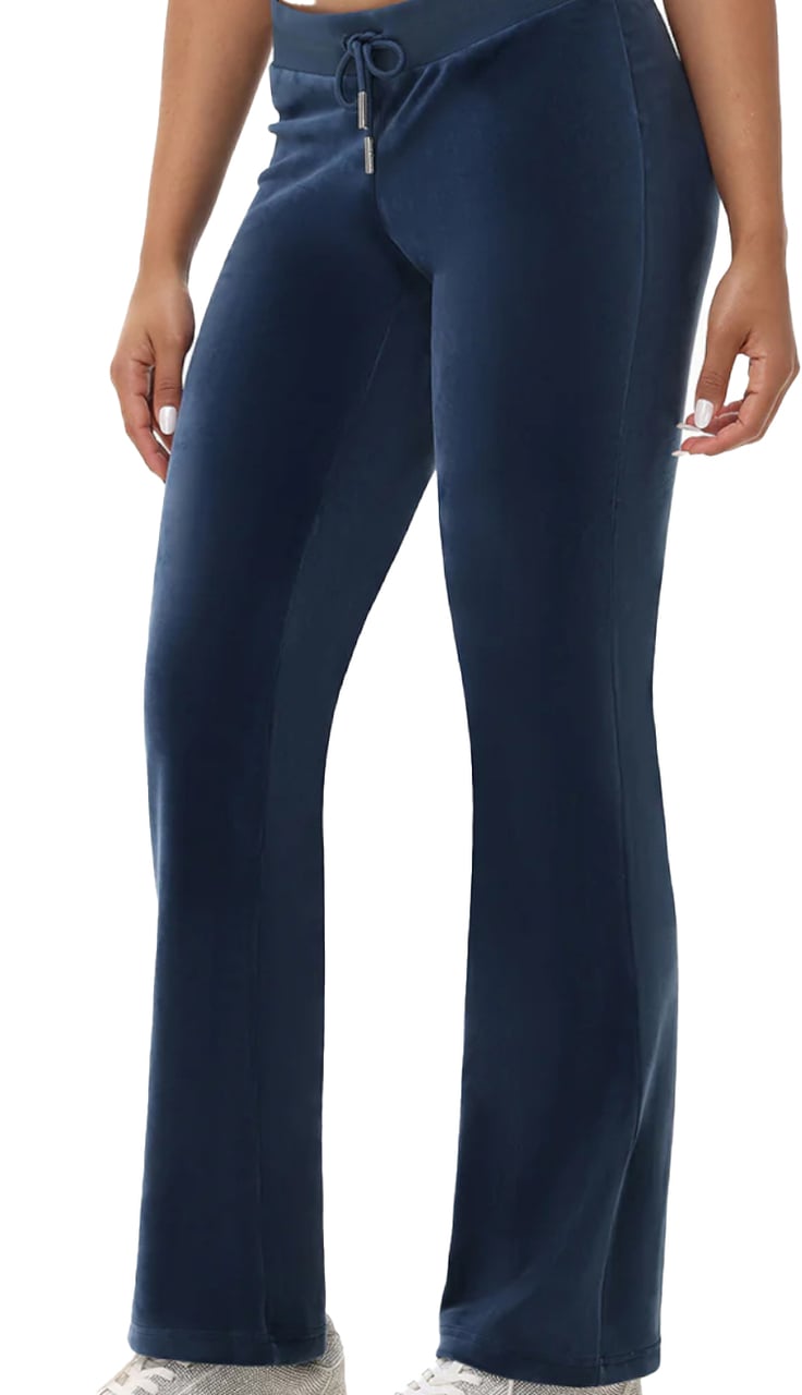 Juicy Couture Trousers Blue Blauw