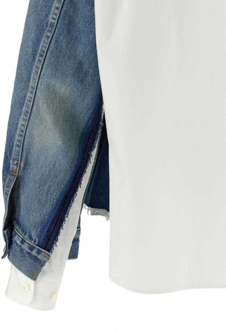 Junya Watanabe Multicolor Cotton Denim Jacket Divers