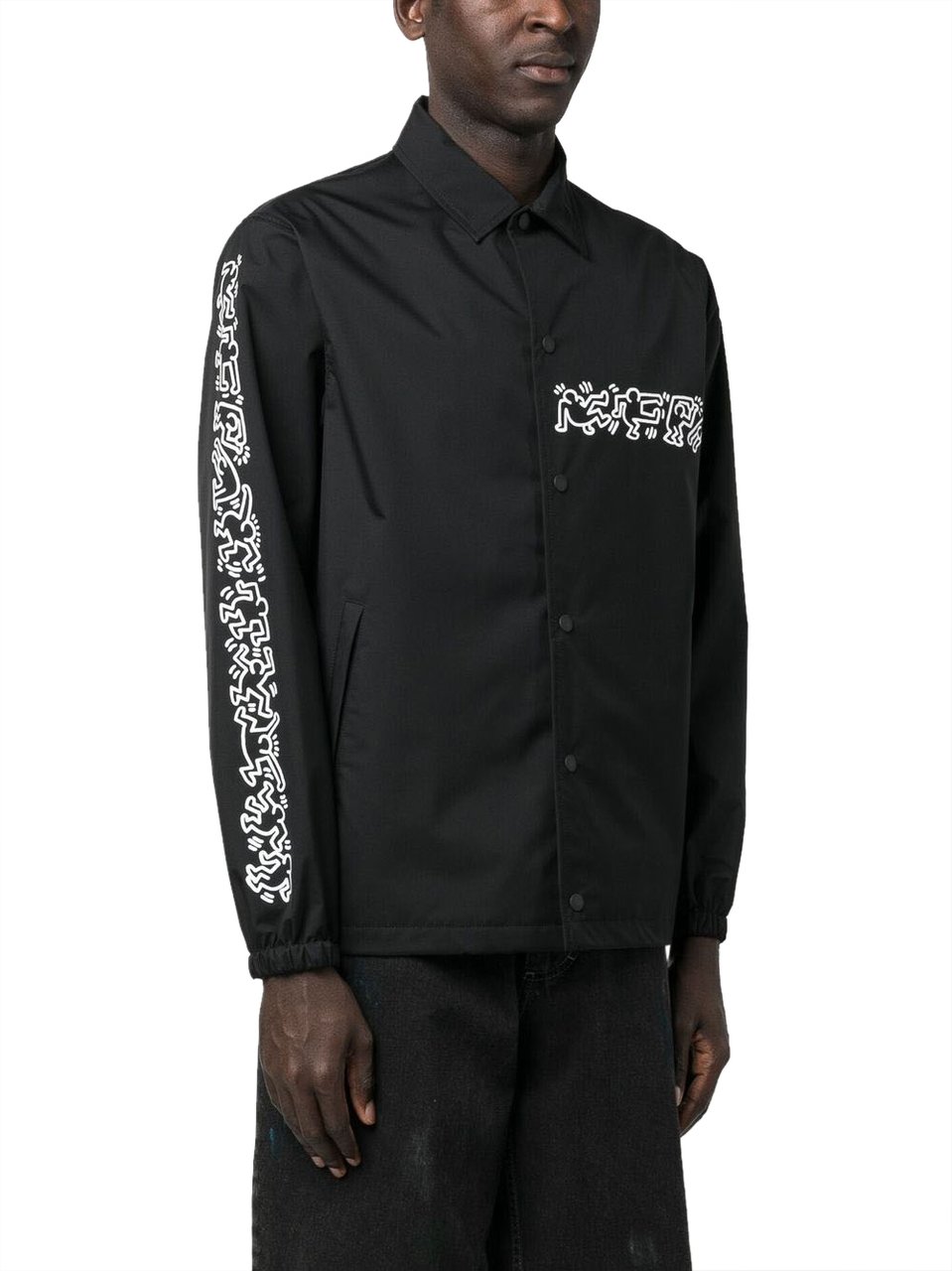 Junya Watanabe Coats Black Zwart