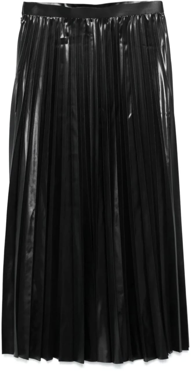 Junya Watanabe Pleated Skirt Black Zwart