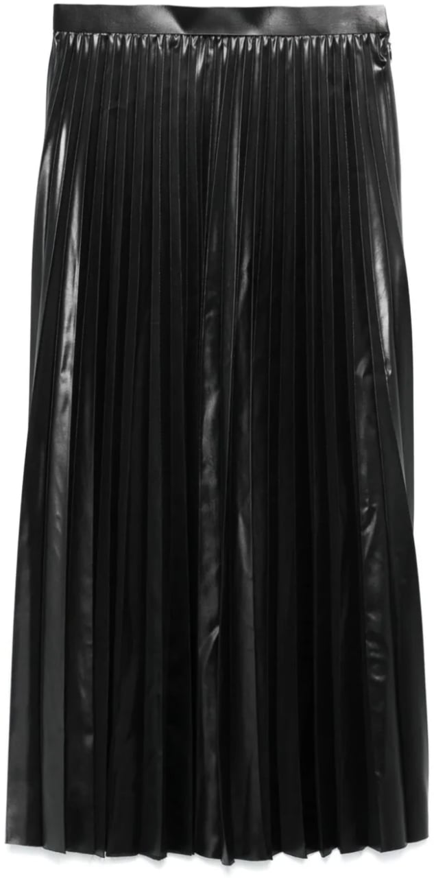 Junya Watanabe Pleated Skirt Black Zwart