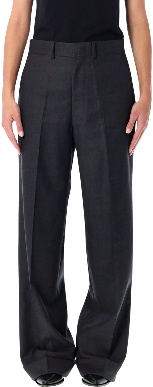 Junya Watanabe Grey Pant Black Charcoal Zwart