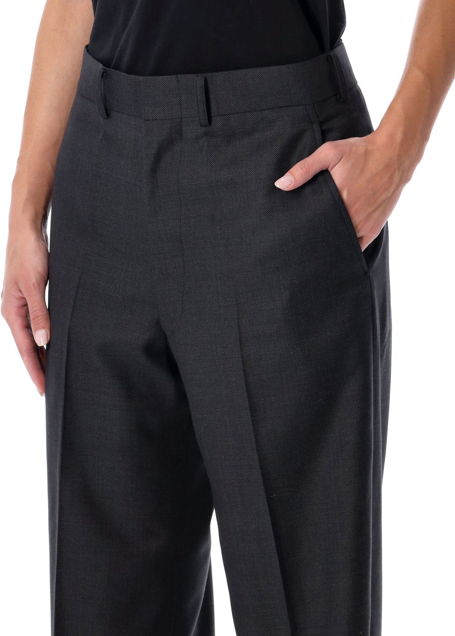 Junya Watanabe Grey Pant Black Charcoal Zwart