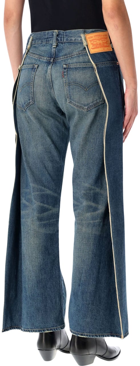 Junya Watanabe Paneled Denim Blue Blauw