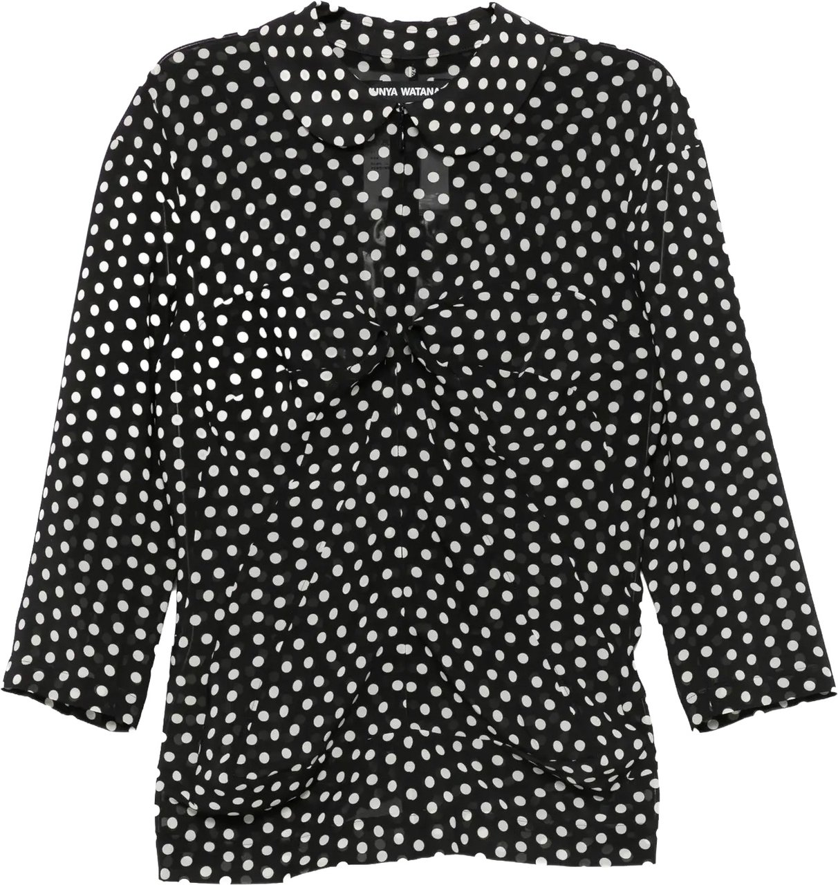 Junya Watanabe Blouse Black/white Wit