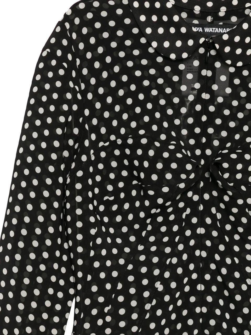 Junya Watanabe Blouse Black/white Wit