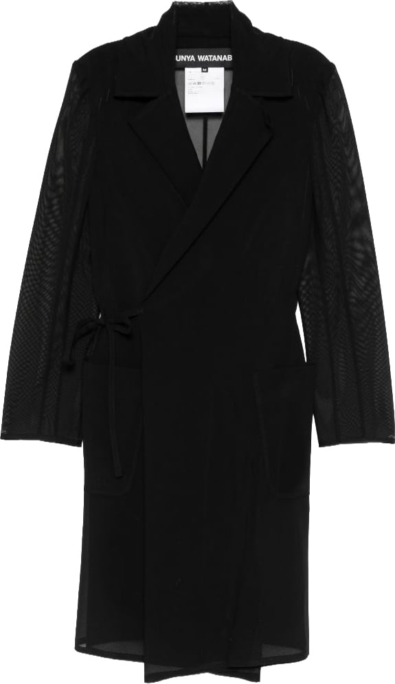 Junya Watanabe Coats Nero Zwart