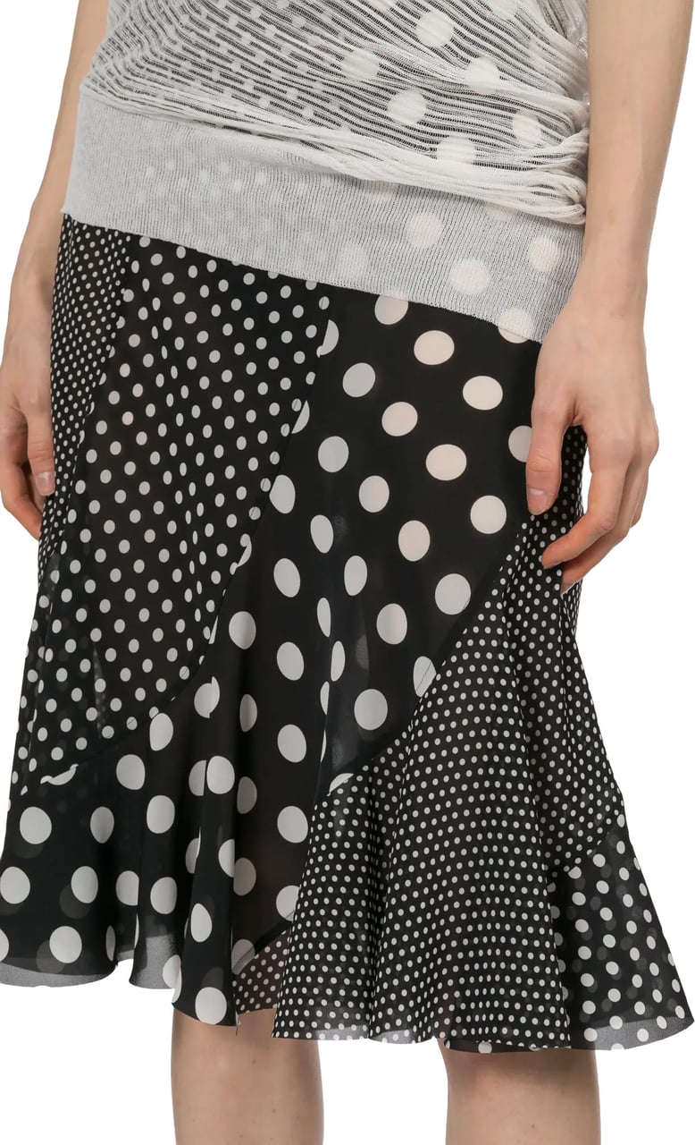 Junya Watanabe Skirt Black/white Wit