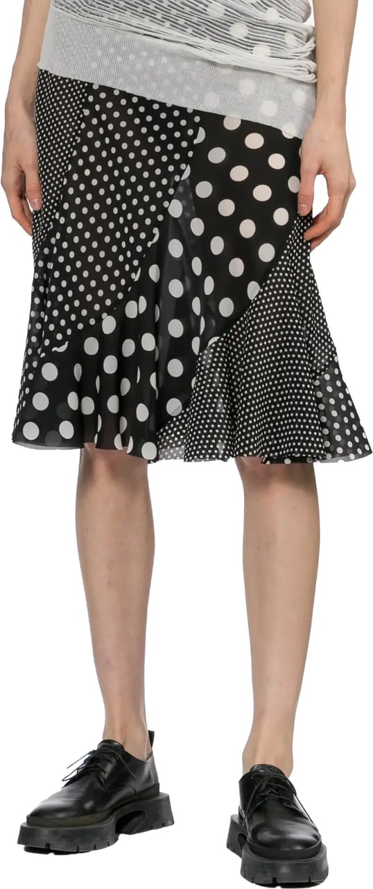 Junya Watanabe Skirt Black/white Wit
