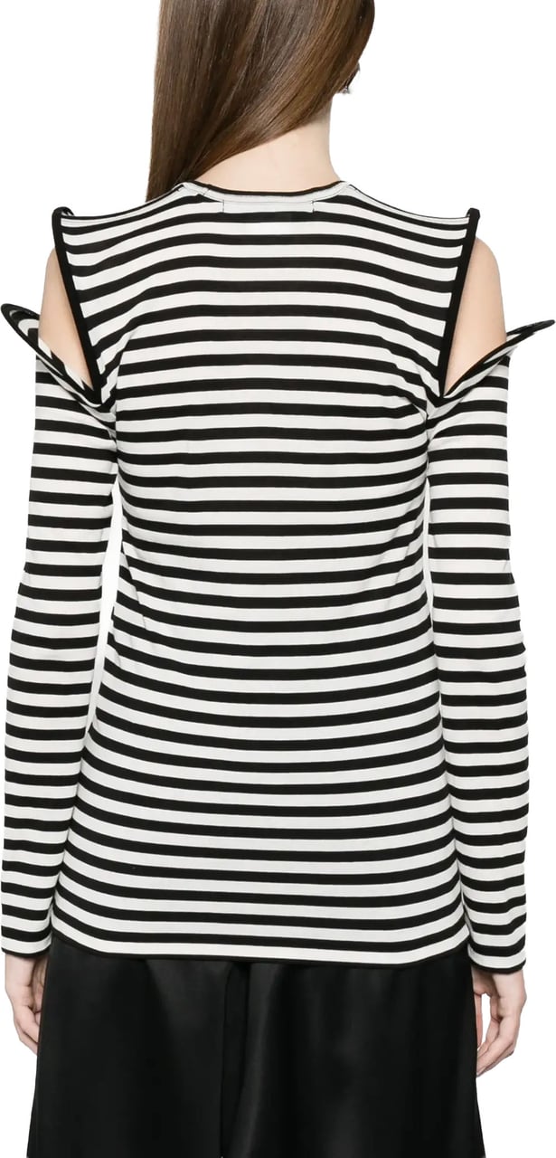 Junya Watanabe Top Black/white Wit