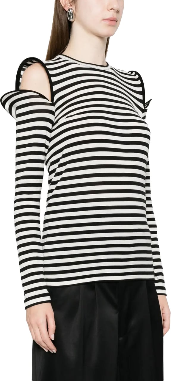 Junya Watanabe Top Black/white Wit