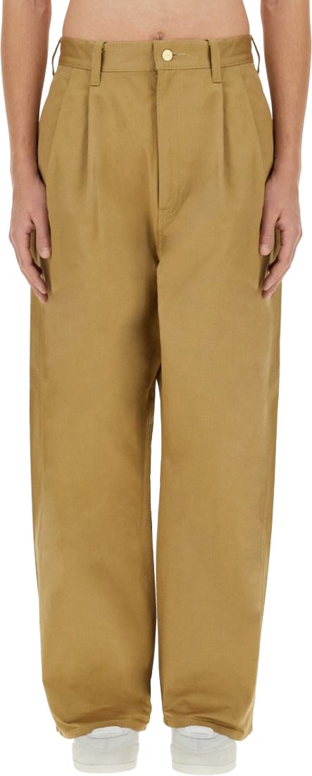 Junya Watanabe Relaxed Wide-Leg Pants With High Waist Neutraal