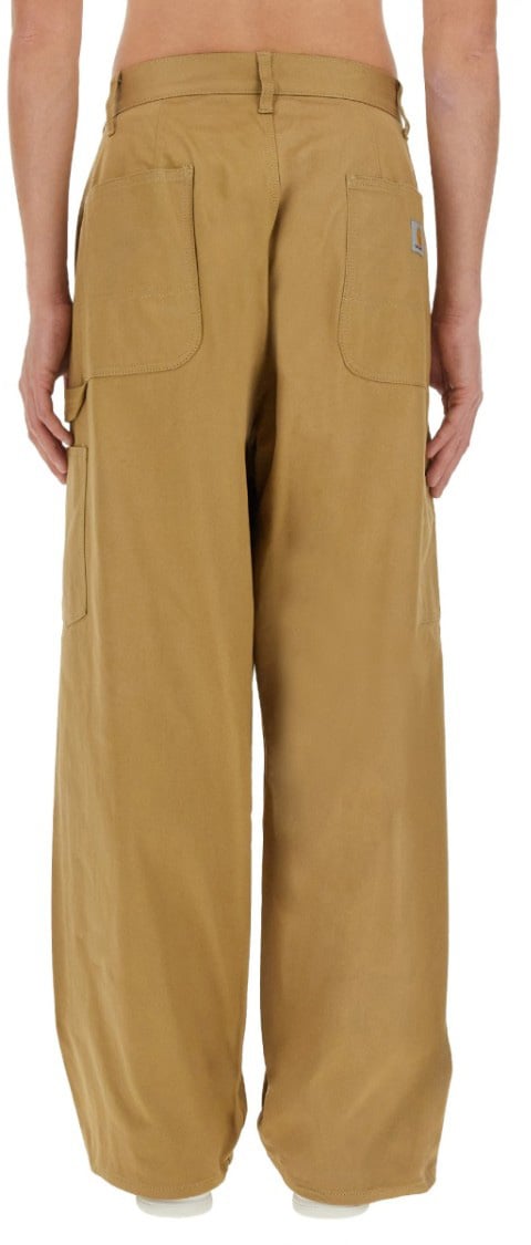 Junya Watanabe Relaxed Wide-Leg Pants With High Waist Neutraal