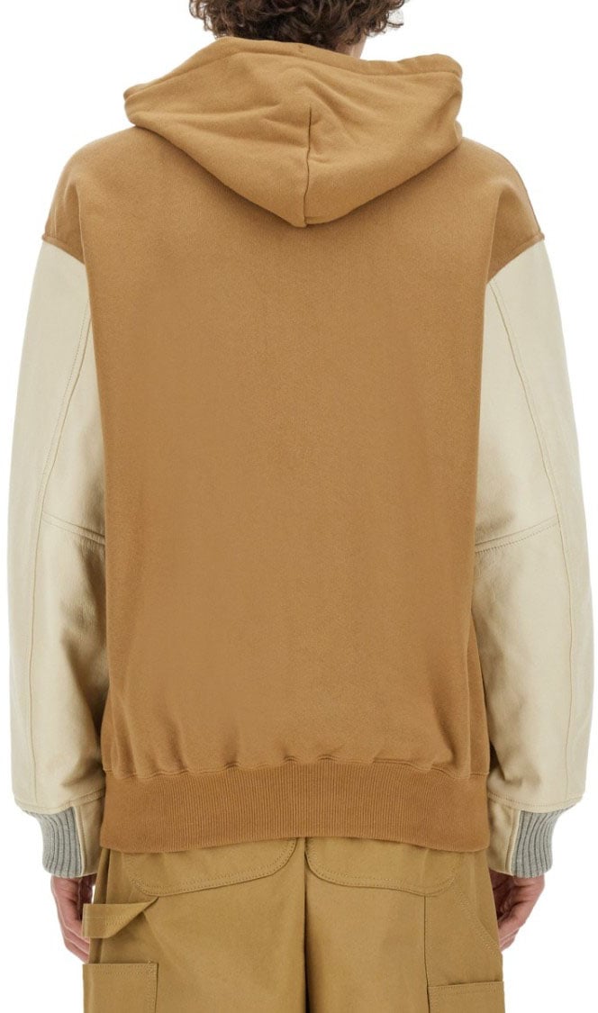 Junya Watanabe Relaxed-Fit Cotton Sweatshirt Bruin