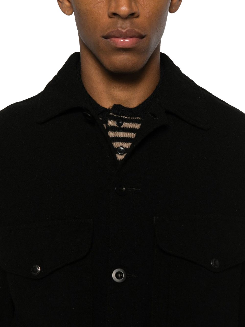 Junya Watanabe Jackets Black Zwart