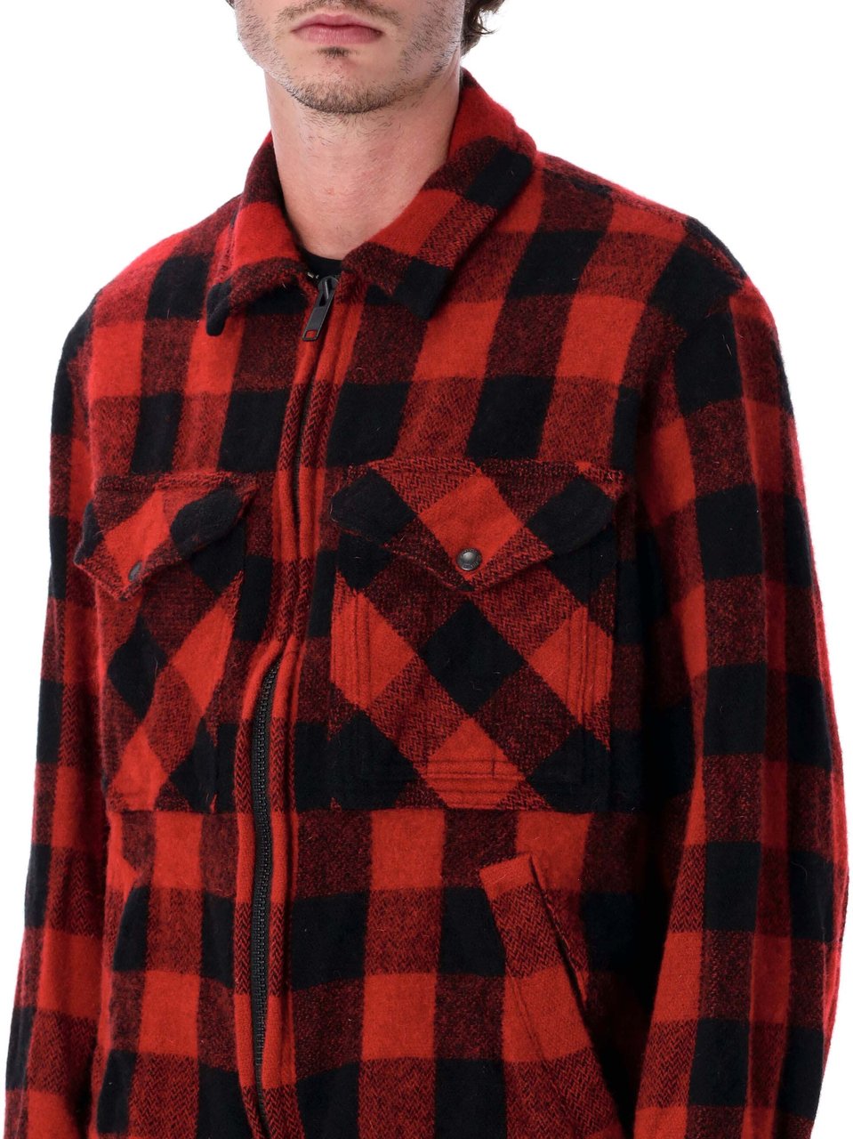 Junya Watanabe Filson Shirt Jacket Nero Zwart