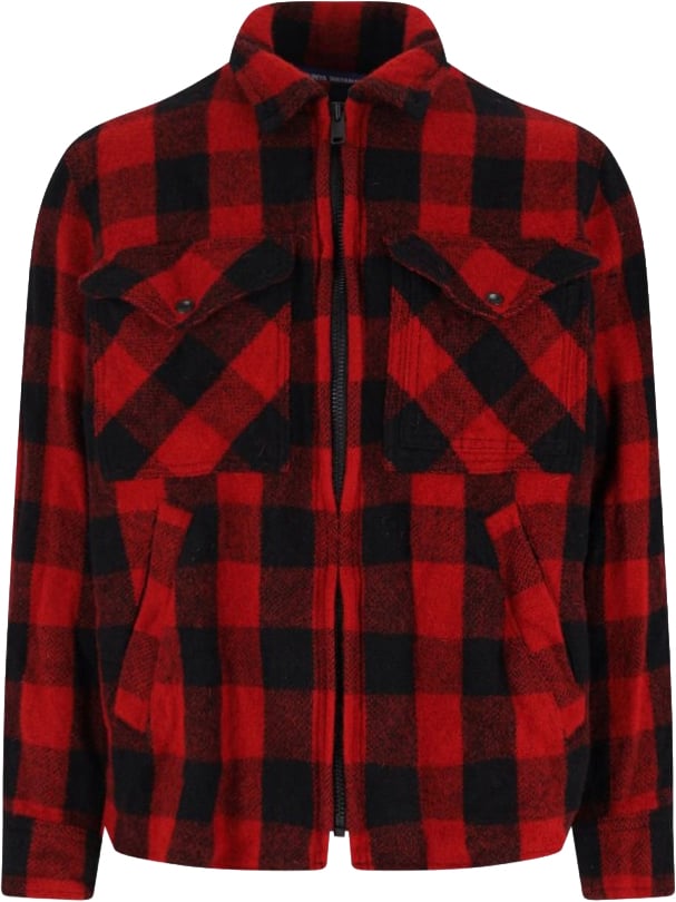 Junya Watanabe Filson Shirt Jacket – Red And Black Rood