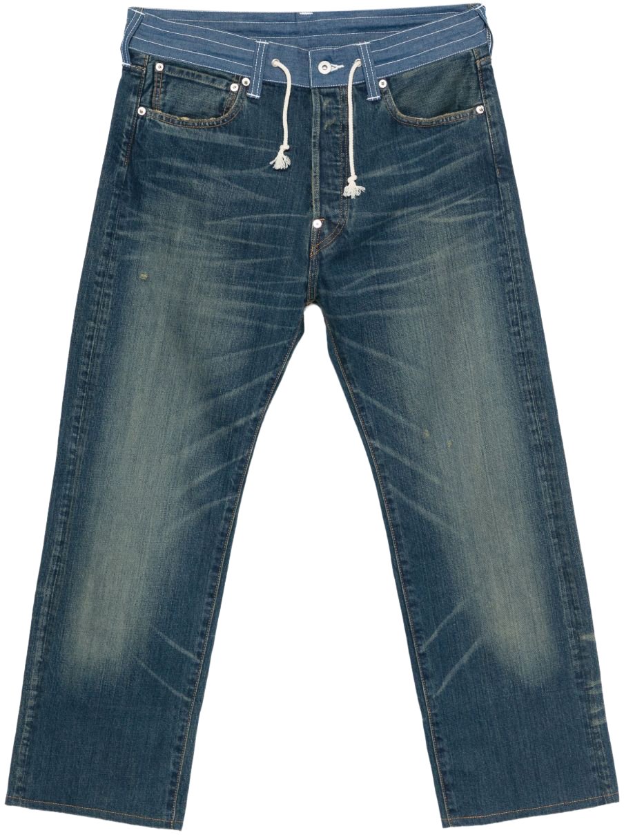 Junya Watanabe Trousers Blue Blauw