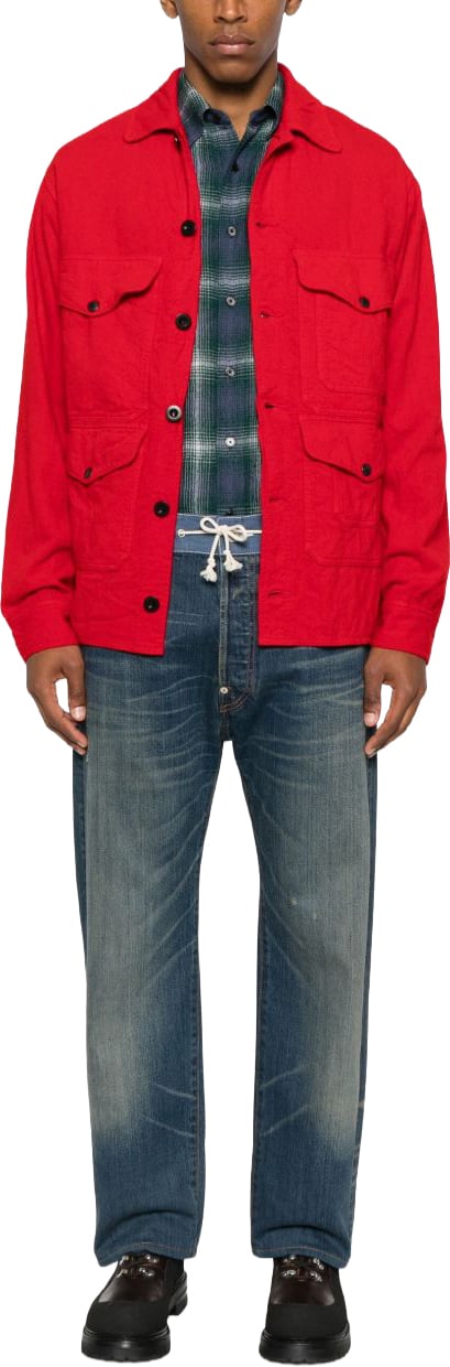 Junya Watanabe Trousers Blue Blauw