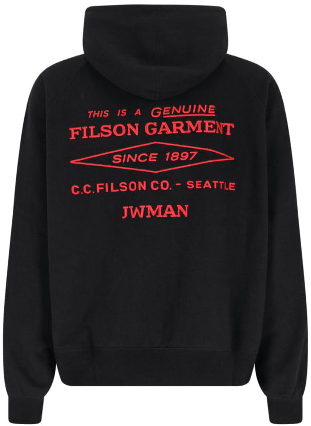 Junya Watanabe Filson Hoodie – Black Zwart
