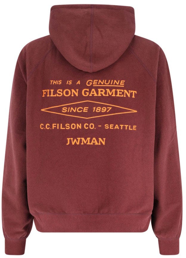 Junya Watanabe Filson Hoodie – Bordeaux Rood