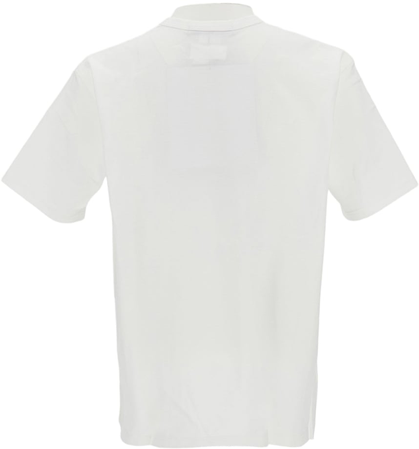 Junya Watanabe Cotton Jersey T-Shirt With Screen-Printed Graphic Wit