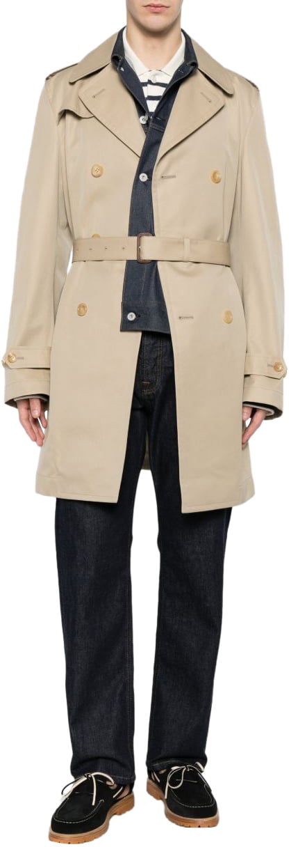 Junya Watanabe Coats Beige Beige