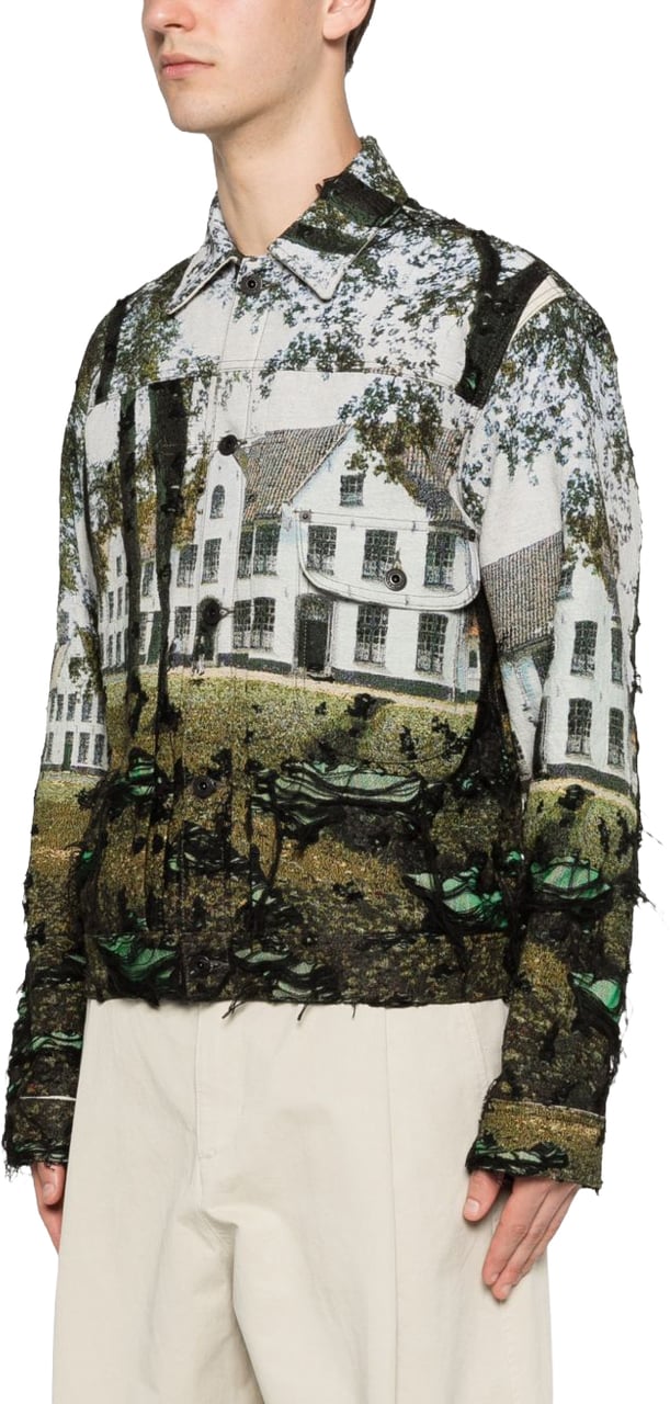 Junya Watanabe Jackets Verde Groen