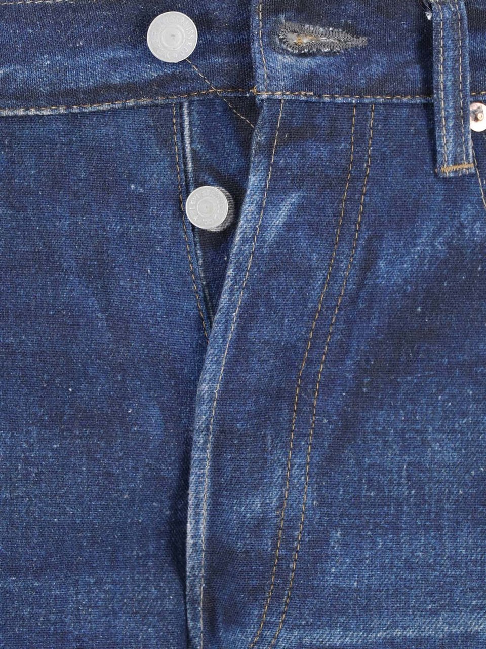 Junya Watanabe Blue Ber Ber Jin Vintage Jeans Blauw