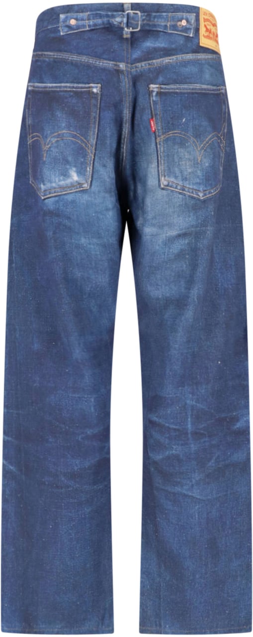 Junya Watanabe Blue Ber Ber Jin Vintage Jeans Blauw