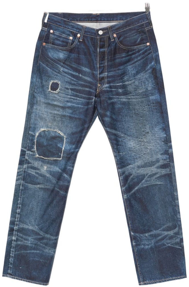 Junya Watanabe Trousers Blu Blauw