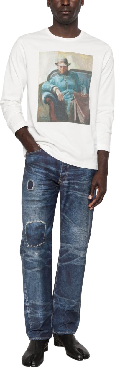 Junya Watanabe Trousers Blu Blauw