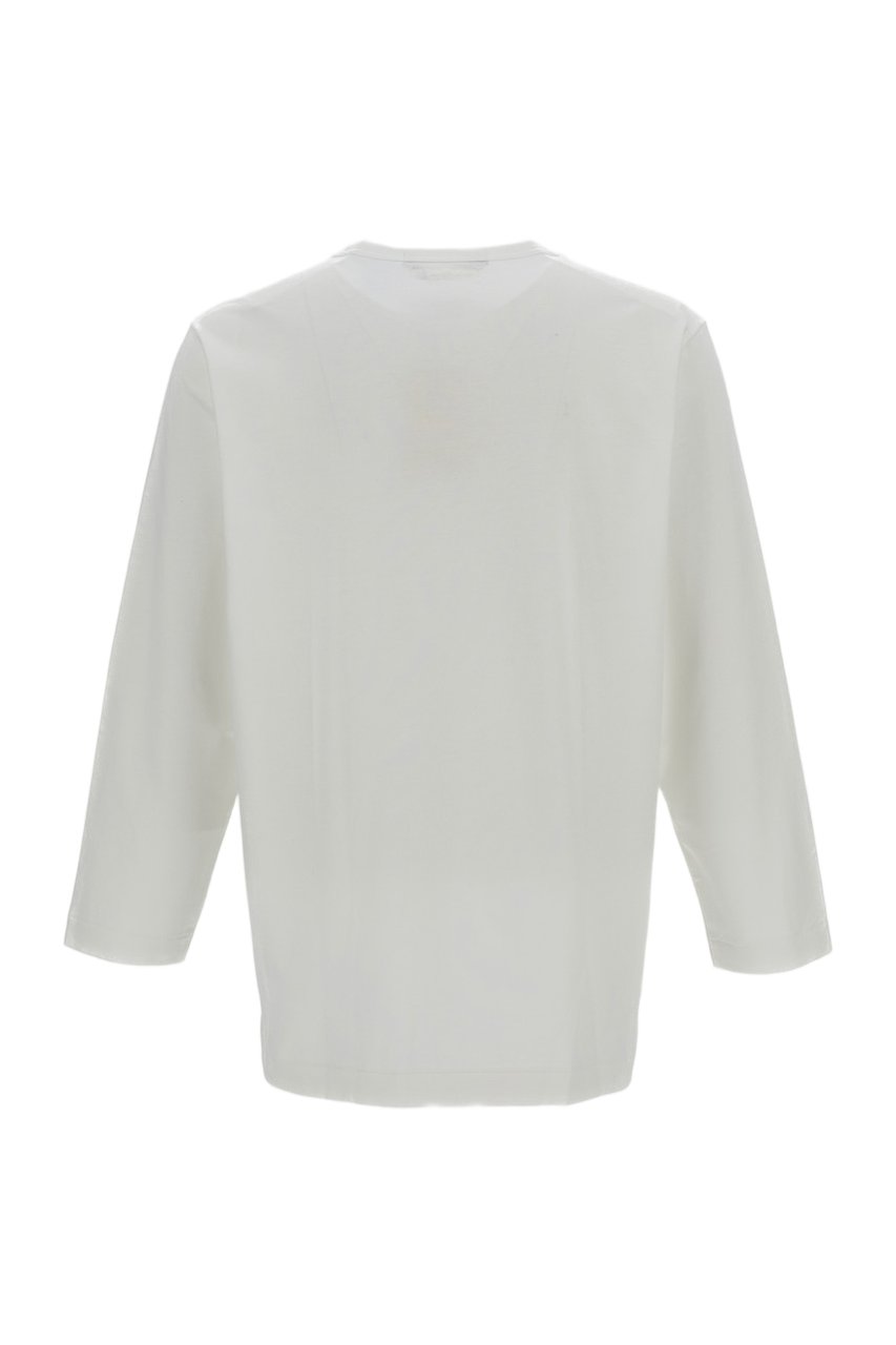 Junya Watanabe White Printed Edvard Munch Linen Shirt Wit
