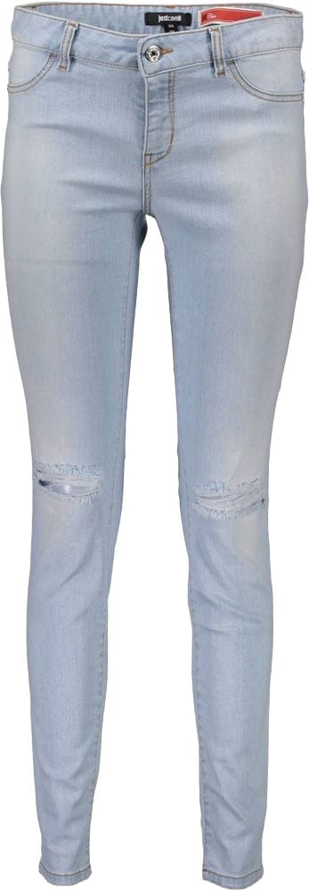 Just Cavalli Azzurro Cotton Women's Jeans Blauw
