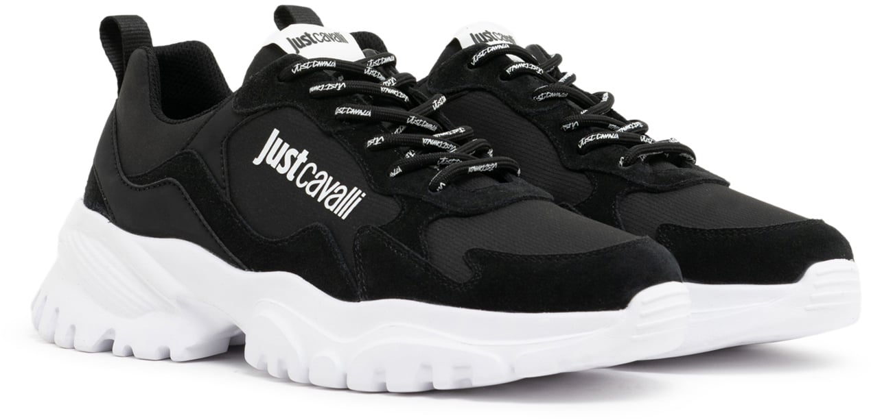 Just Cavalli Sneakers Black Zwart